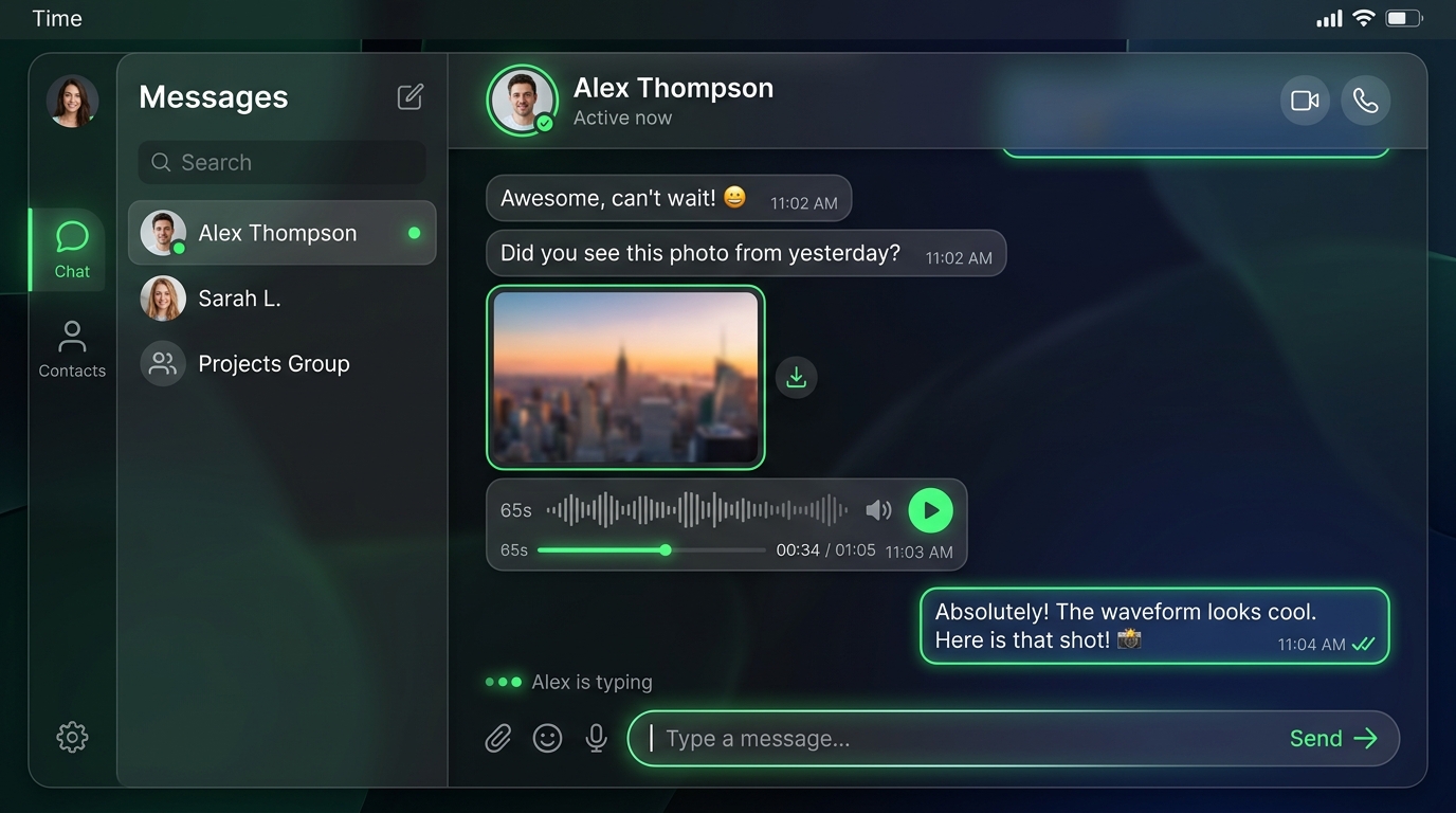 Real-Time Chat Application — screenshot